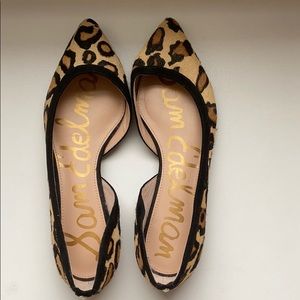 Sam Edelman Leopard Flats!